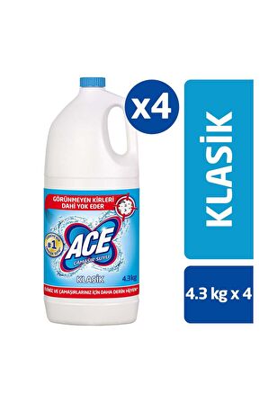 Ace Seramik Sıvı Yüzey Temizleyici 4x4.3 kg 